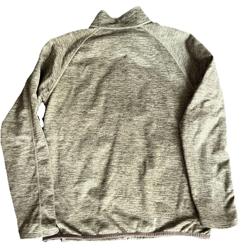 The North Face Canyonlands FullZip Pullover Fleece‎ Sweater Zip Green Small